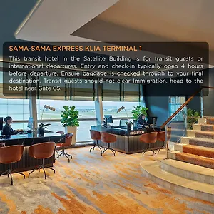 Отель Sama-sama Express Klia Terminal 1 - Airside Transit, Сепанг
